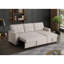 Canapé modulaire convertible rembourré avec méridienne coulissante-1434590767