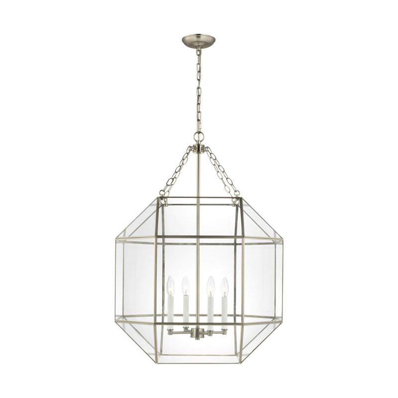 Morrison 4 - Light Pendant, 60W, Satin Brass, No