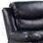 Eilbra Black Synthetic Leather Power Motion Recliner-2083440915