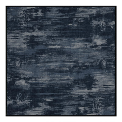 Tapis abstrait gris lavable à la machine