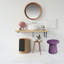 Solid + Manufactured Wood Accent Stool-15392278