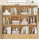 Ehren 70.8" H x 31.1" W Standard Bookcase With Open Bookshelves and Cabinet