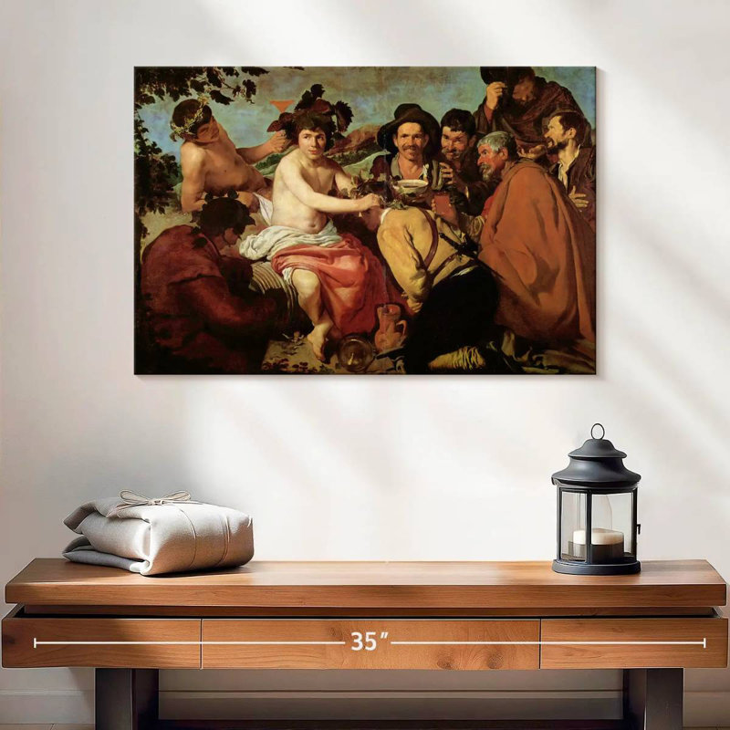 Leisha The Triumph Of Bacchus, 16" H x 24" W