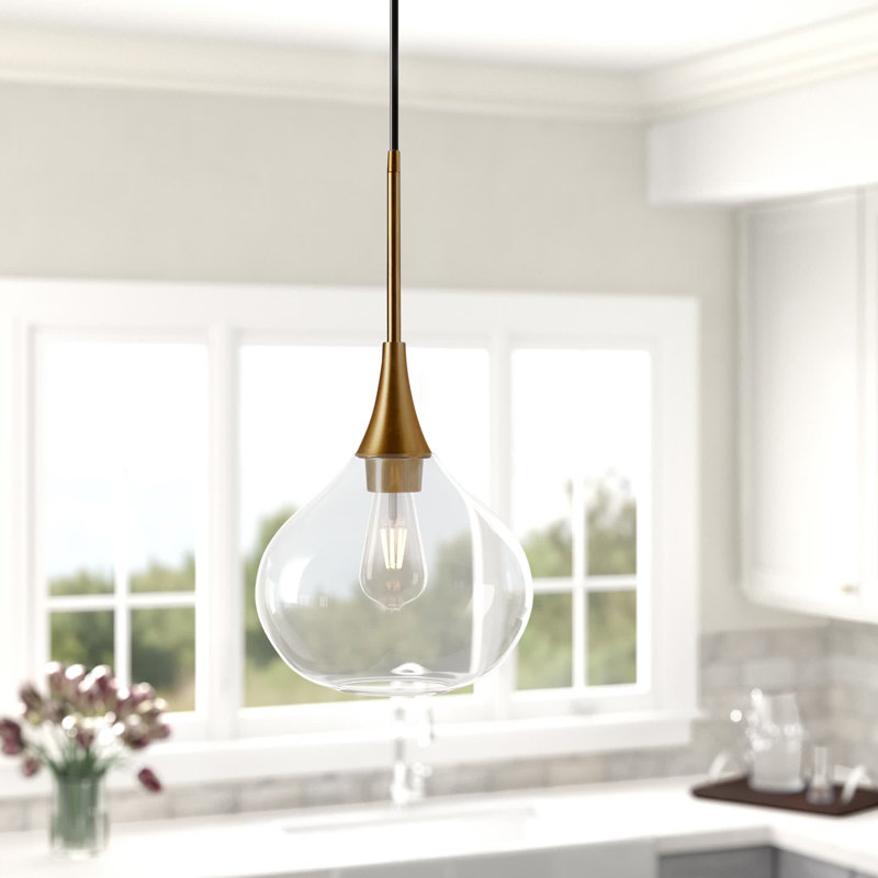 Ida 1 - Light Single Pendant, Brass