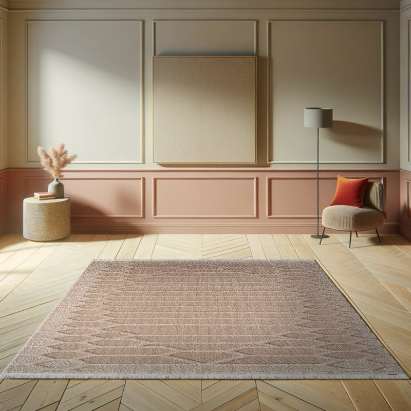 Tapis en coton Petroni, Tapis de couloir 5 pi 3 po x 14 pi 10 po