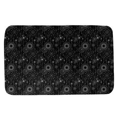 Tapis pour salle de bain astrologie Leffel