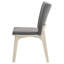 Chaise d'appoint rembourrée, ensemble de 2