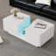 Pedestal Coffee Table with Storage-1237015349