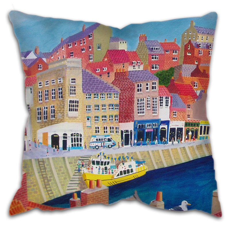 Surya Square Cushion, 44 cm L x 44 cm W