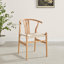 Eriksson Rectangular Solid Wood Extending Table & Carlton Wishbone Dining Chairs - Scandi Inspired-1165014708
