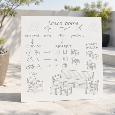 Été - Ensemble de meubles d'intérieur / extérieur 2 pièces 1 chaises et 1 table basse Matériau PP imperméable - Ensemble de conversation pour patio facile à assembler (jaune)