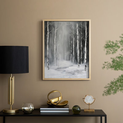 LANDSCAPES Series LXXXIX Framed Print - Solid Wood