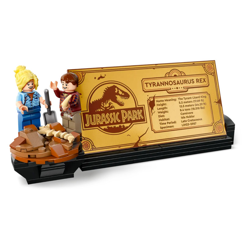 LEGO Jurassic World Dinosaur Fossils, Tyrannosaurus Rex Building Set for Adults