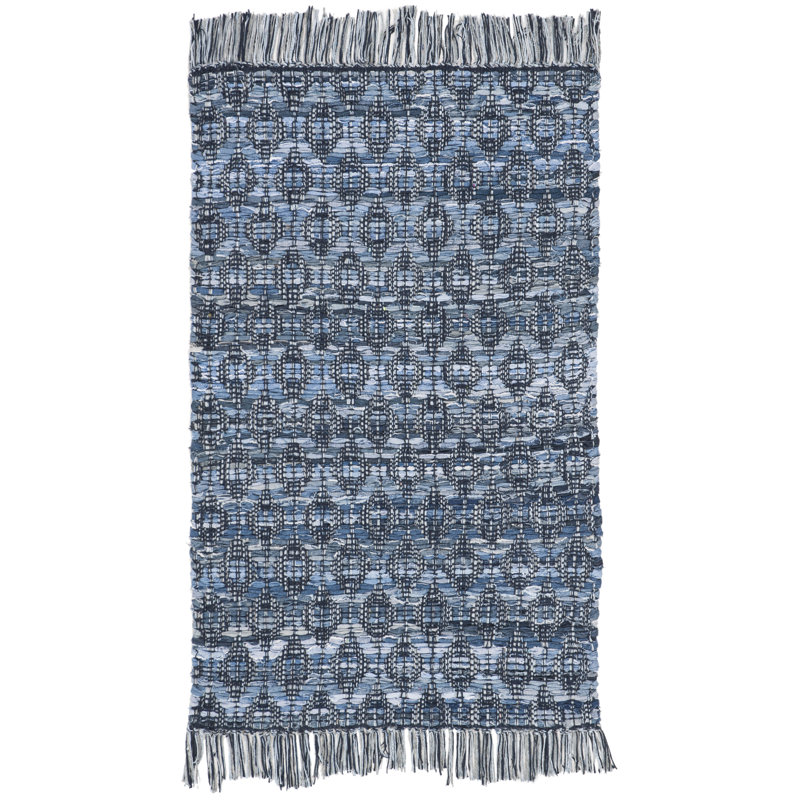 Tapis géométrique tissé à la main Montauk, Rectangulaire 3 pi x 5 pi