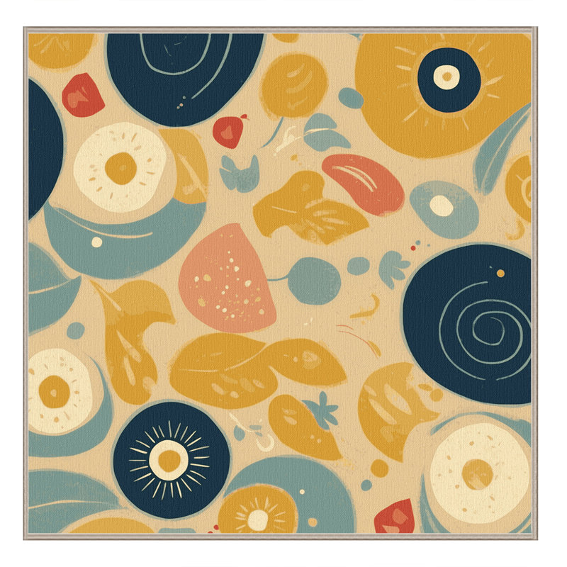 Vintage Sparkle Rug, Square 3'