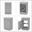 Meuble-lavabo 18 po avec plateau supérieur et tablette réglable-1024421067
