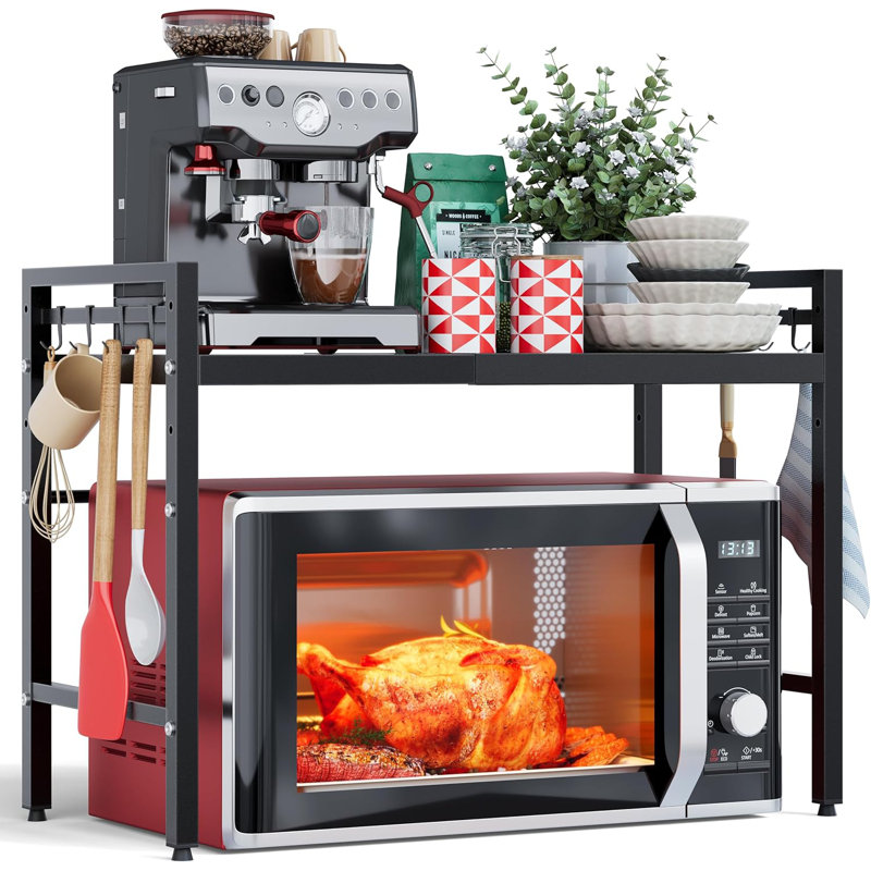 Expandable Microwave Oven Rack