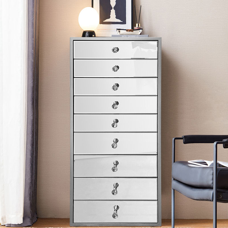 Commode à miroir pour la lingerie