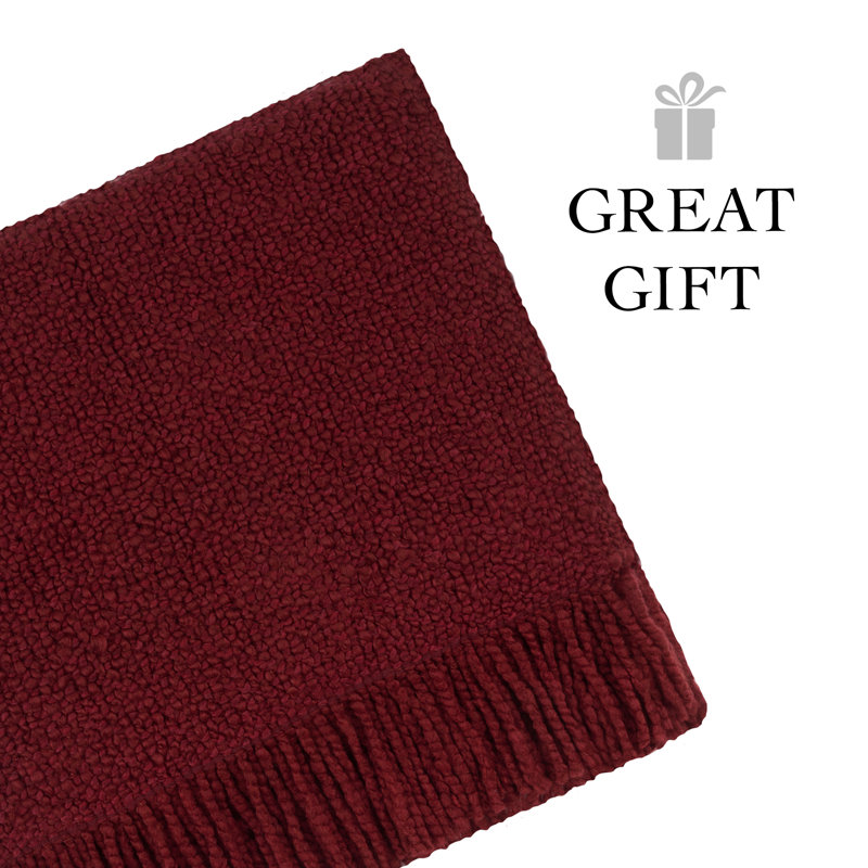 Talassa Rozella Throw, Scarlet