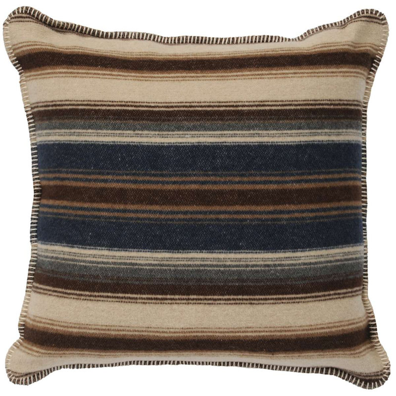 Wooded River - ensemble écharpe et coussin - grand lit - 88 x 24, Grand lit