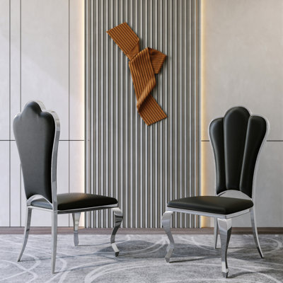 Chaise d'appoint rembourrée Dillin