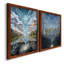 Genesis II - ensemble de 2 reproductions d'art sur toile encadrées-1583650273-1583650282