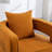 Dangira Upholstered Swivel Barrel Chair-634243270
