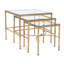 Bonnifait Antique Gold Nesting Tables