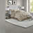Elegant Bedding Sets, Queen Polyester Pleated Tufted Set For Modern Home