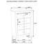 Commode 4 tiroirs Strout