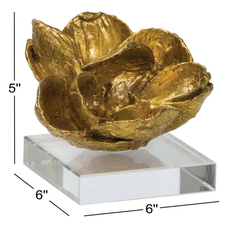 Regina Andrew Magnolia Objet (Gold Leaf)