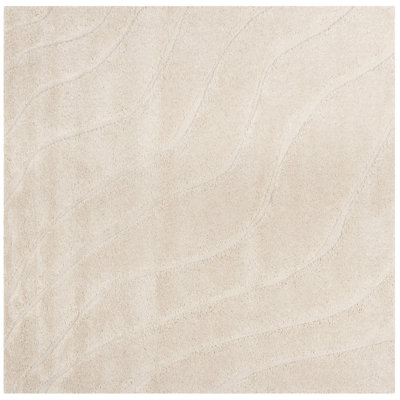 Ashal Abstract Cream Area Rug