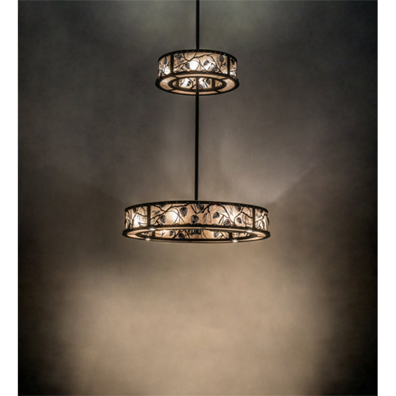 Whispering Pines Downrod Ceiling Fan