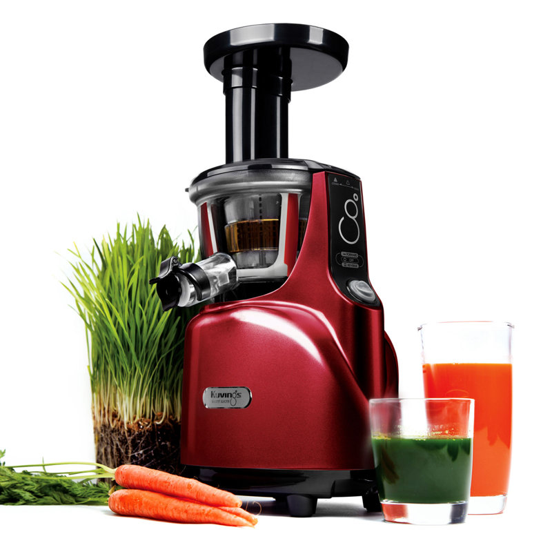 Kuvings Silent Slow Masticating & Cold Press Juicer, Red