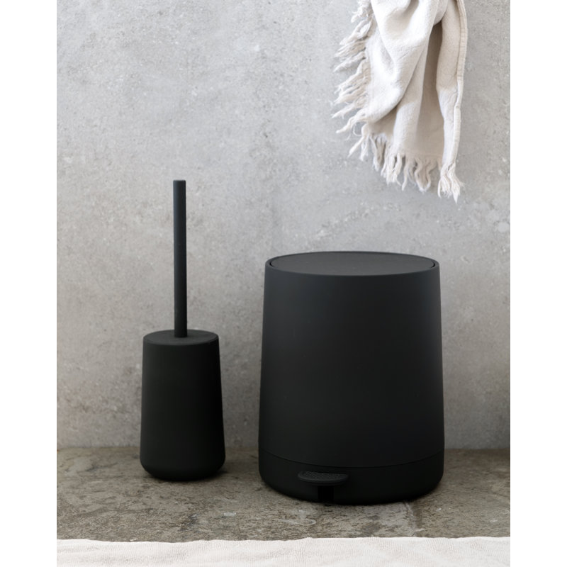 Marchepied carré pour salle de bain, Black