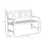 Nordic Style Bench,Wooden Garden Bench