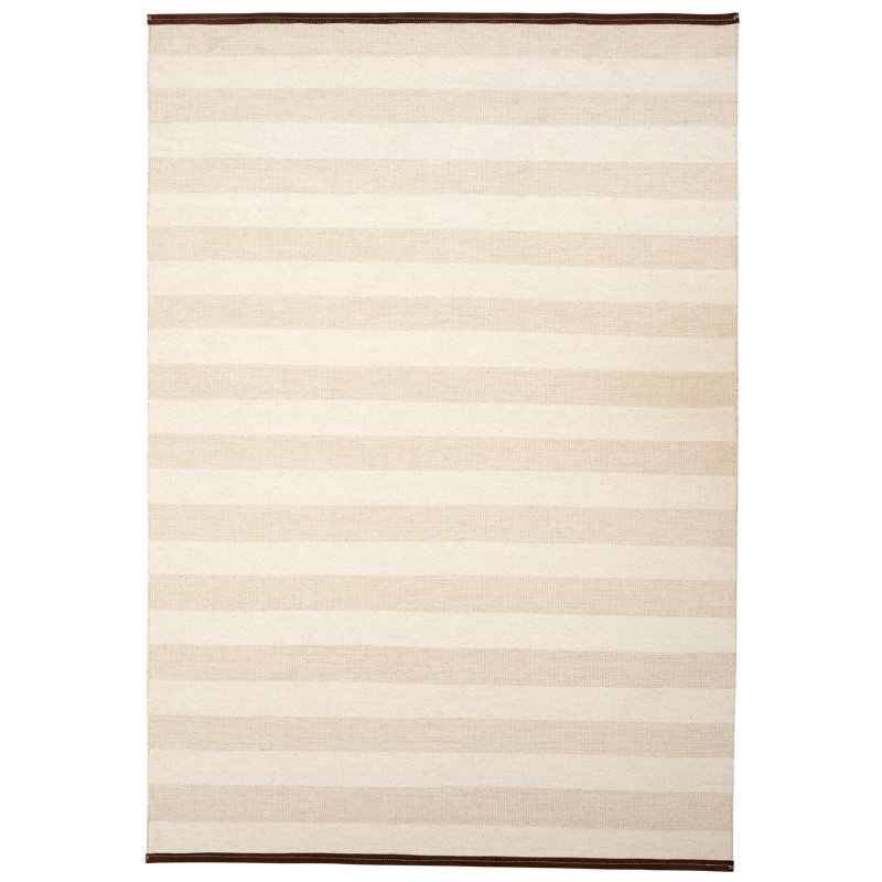 Hopewell Striped Wool Hand Woven Area Rug, Rectangle 170 x 240cm