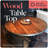 The Rustic Prairie Round Table Top with Metal Edge -48196814