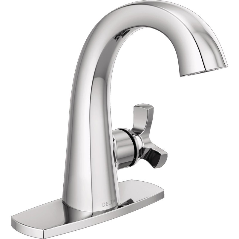 Single Handle Bathroom Faucet, Lumicoat  Chrome