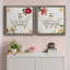 Soak - Ensemble de 2 encadrements d'art textuel sur toile-880407634-880407640