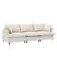 Canapé modulaire avec repose-pieds Chenille-953192245