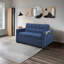 Canapé-lit convertible confortable en polyester de style moderne pour des espaces de vie confortables
