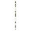 Panneau mural 3D décoratif Evergreen EnduraWall l 19 5/8 po x H 19 5/8 po, acier foncé métallique (couvre 2,67 pieds carrés)-123538605