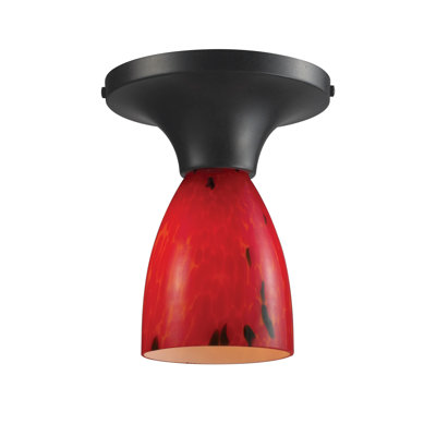 Wegate Glass Semi Flush Mount