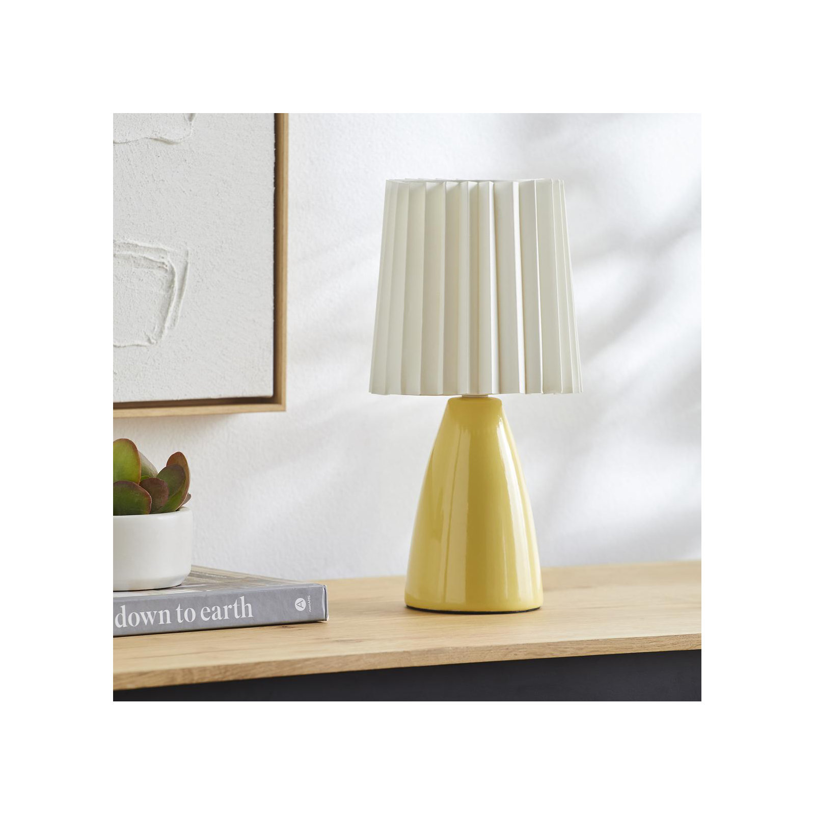 Juliette Accent Table Lamp, Yellow
