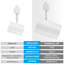 Luminaires sur rail commerciaux 17,5 W, luminaire sur rail H ultra lumineux, luminaire sur rail à angle d'inclinaison réglable à 36 °, blanc froid 4000 K-108781060
