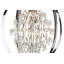 Lustre sphérique unique à 7 lumières avec accents de cristal Snediker-1300562853