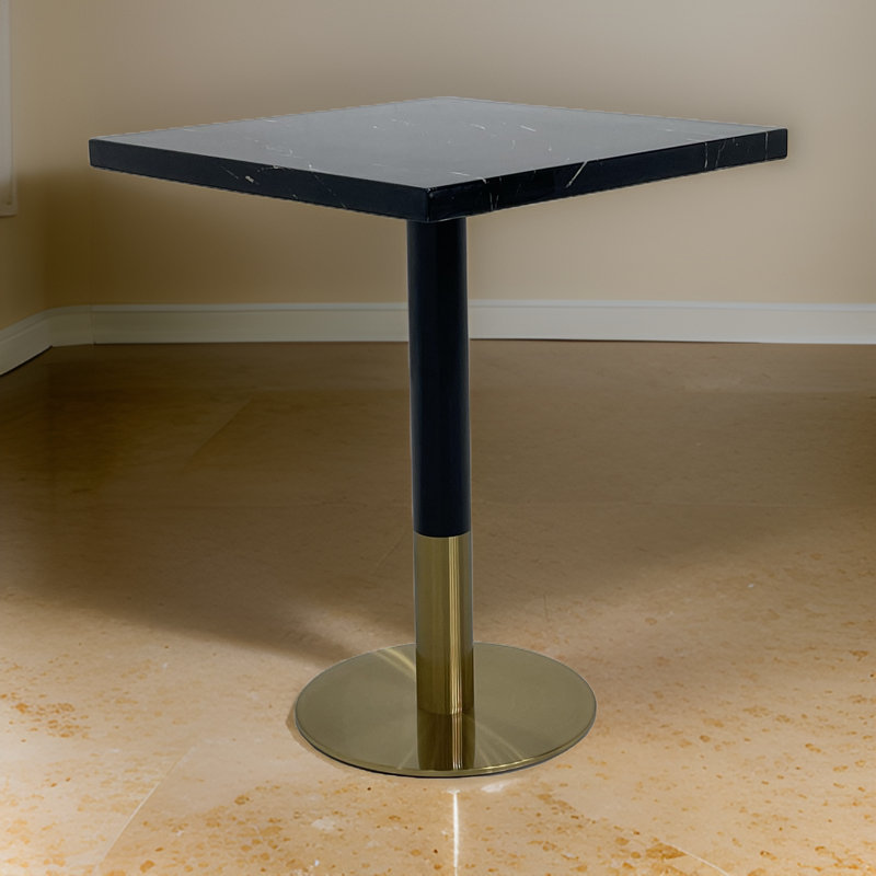 Kyanni Square Bar Table, Black