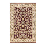 Classic One-of-a-Kind 4' 2" x 6' 4" Hand Knotted Area Rug