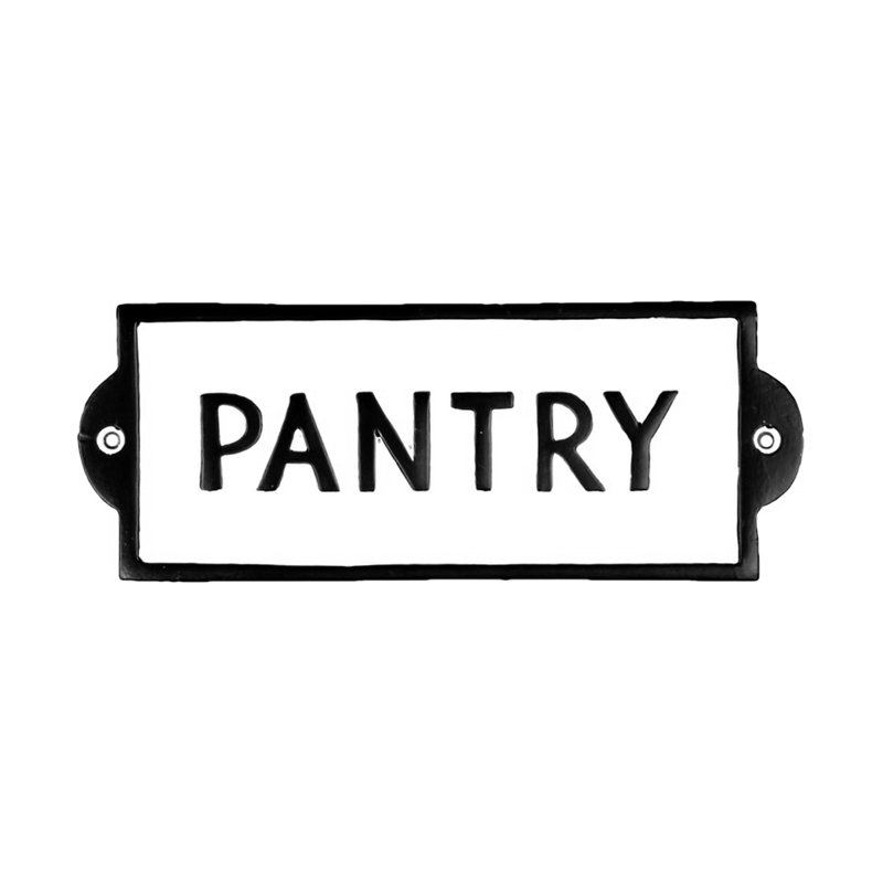 Set 4 Rustic White Metal Enamel Home Tile Wall Sign Hang Country Farmhouse Decor